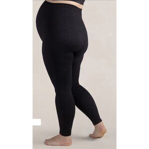 SHAPERMINT Essentials Embrace Maternity Belly Support Leggings Black 3XL NWT